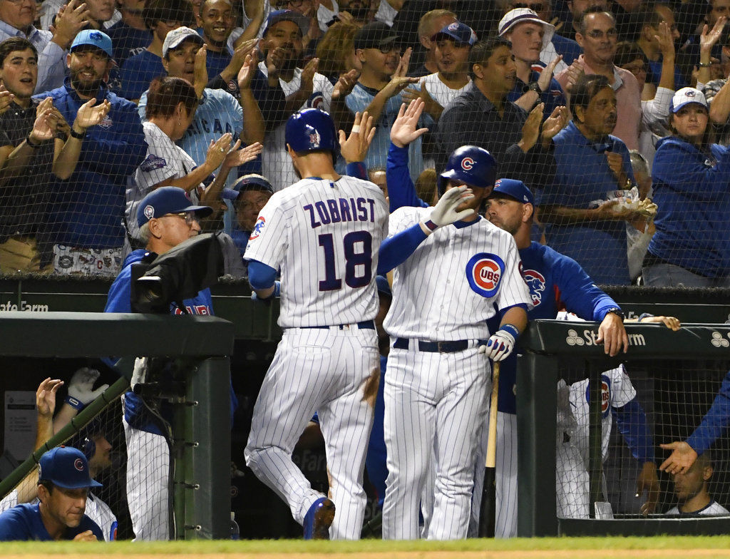 Brewers Cubs Baseball - Game 2